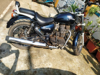 Deep Blue Royal Enfield Thunderbird 350