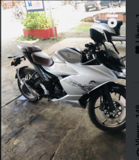 Silver Suzuki Gixxer SF BS6