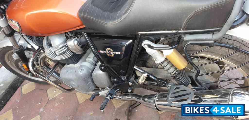 Orange Crush Royal Enfield Interceptor 650 Twin