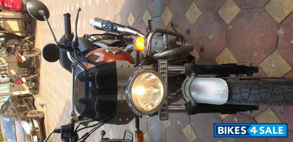 Orange Crush Royal Enfield Interceptor 650 Twin