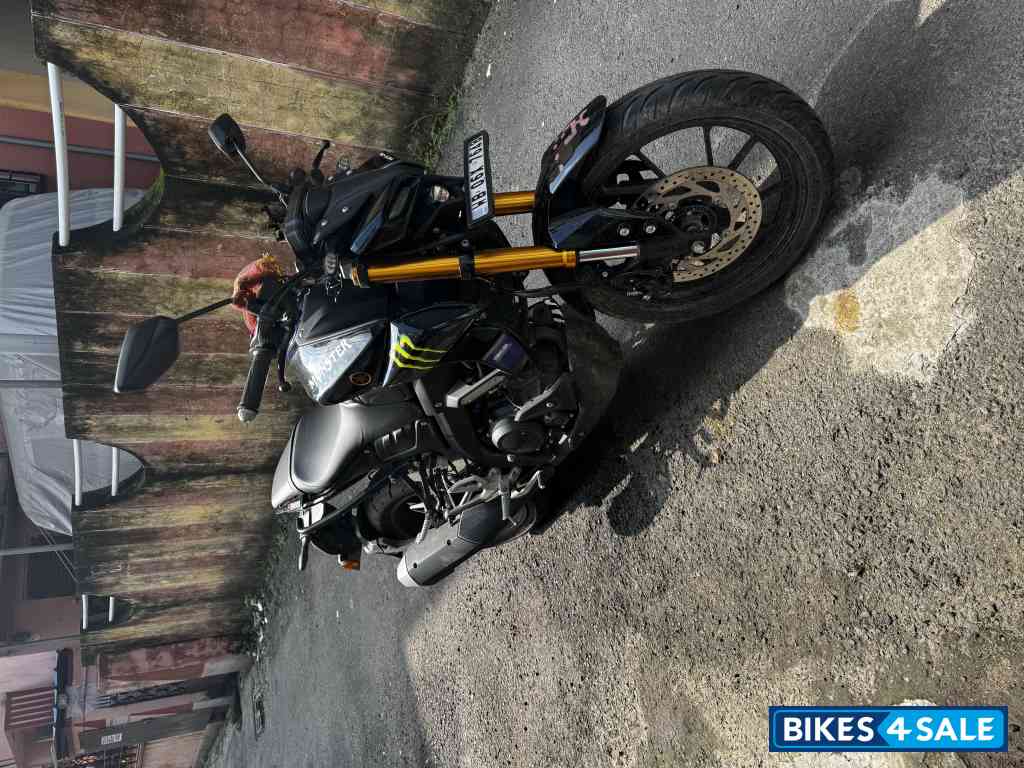 Black Yamaha MT-15 V2.0 Monster Energy MotoGP Edition