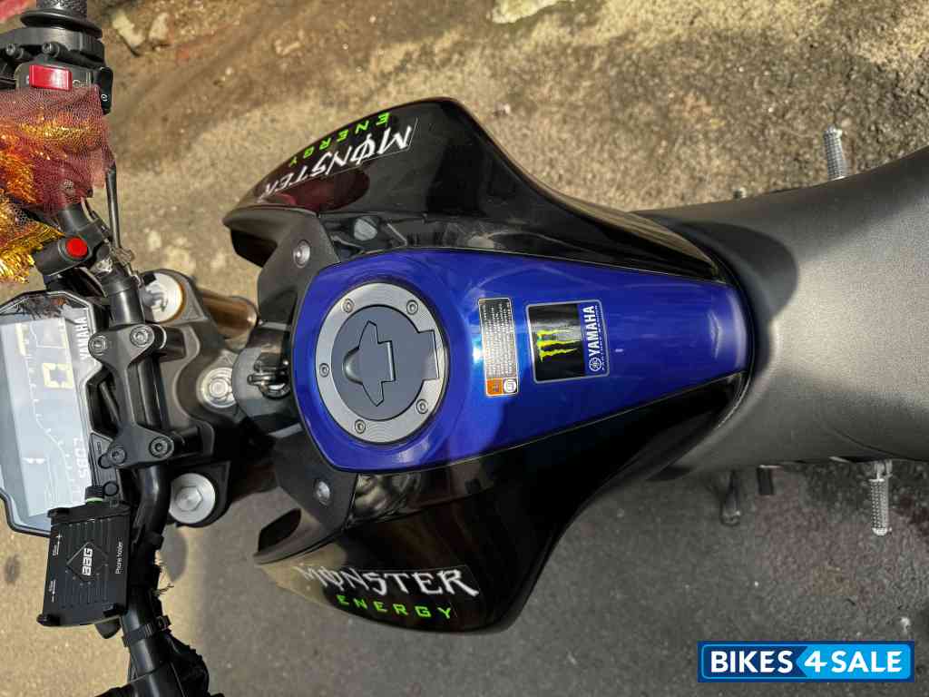 Black Yamaha MT-15 V2.0 Monster Energy MotoGP Edition