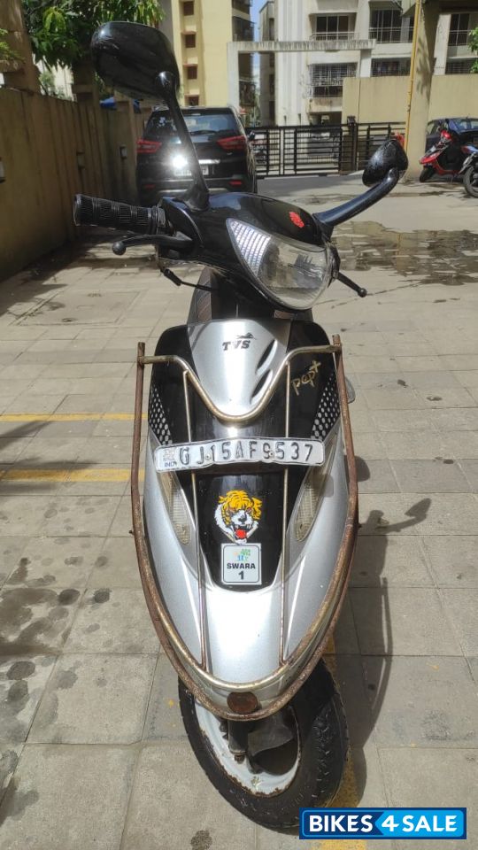 Black TVS Scooty Pep