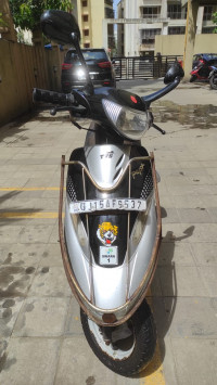 Black TVS Scooty Pep