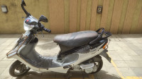 Black TVS Scooty Pep