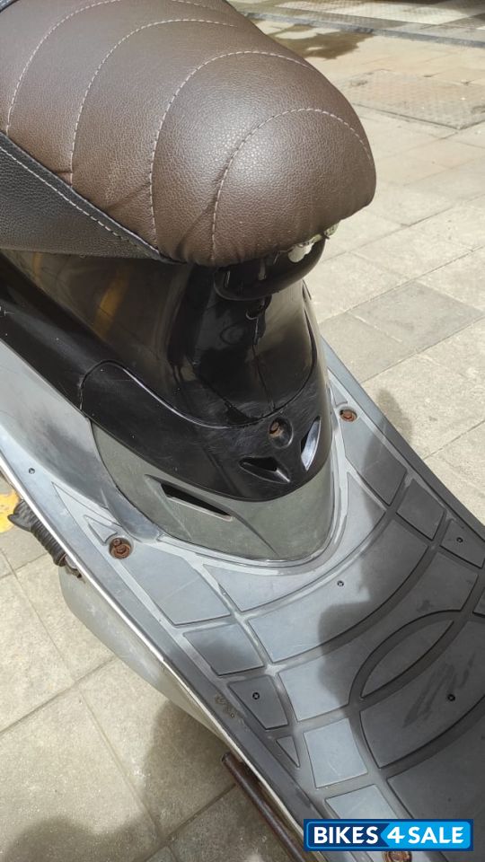 Black TVS Scooty Pep