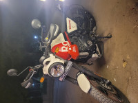 White Flame Royal Enfield Scram 411