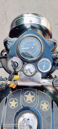 Black Royal Enfield Bullet Electra