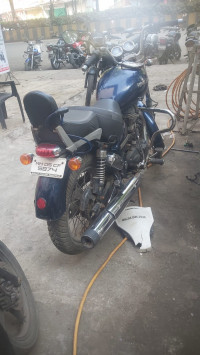 Blue Royal Enfield Thunderbird 350