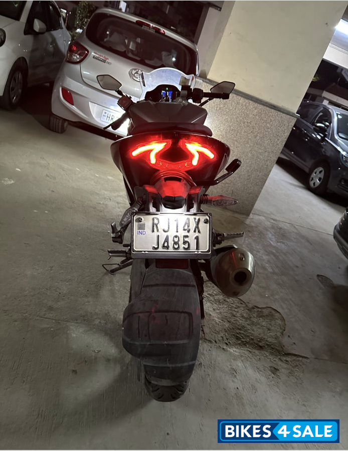 Grey-black TVS Apache RR 310 2020