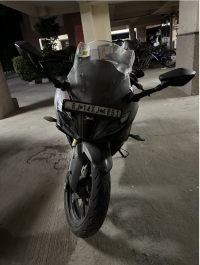 Grey-black TVS Apache RR 310 2020