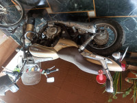 Golden Bajaj Avenger Cruise 220