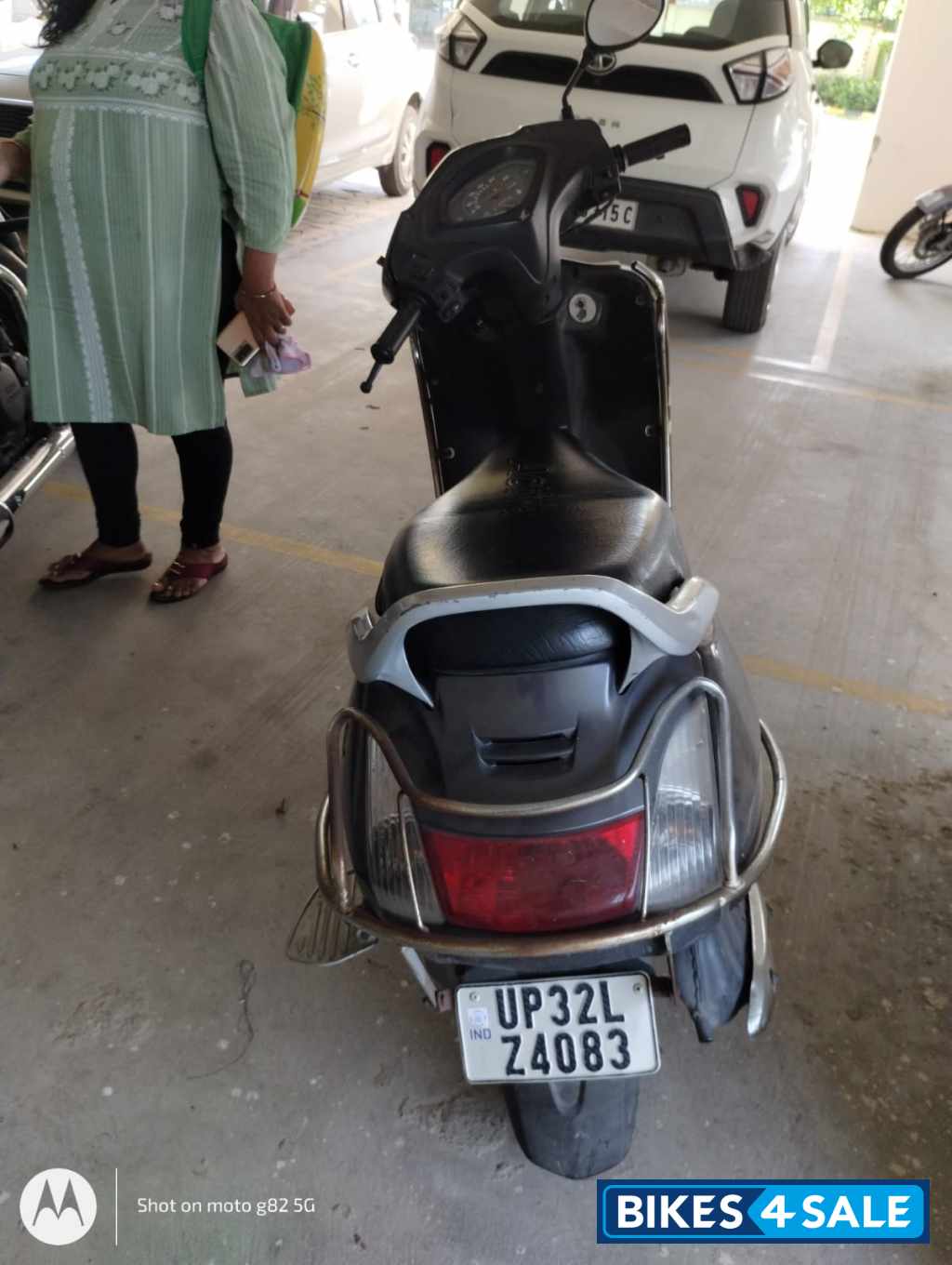 Grey Honda Activa