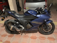 Blue Suzuki Gixxer SF 250 BS6