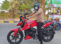 TVS Apache RTR 160 4V BS6 2022 Model