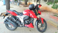 Racing Red TVS Apache RTR 160 4V BS6