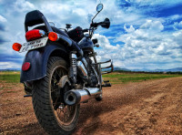 Matt Black Royal Enfield Thunderbird 500