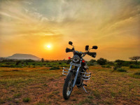 Matt Black Royal Enfield Thunderbird 500