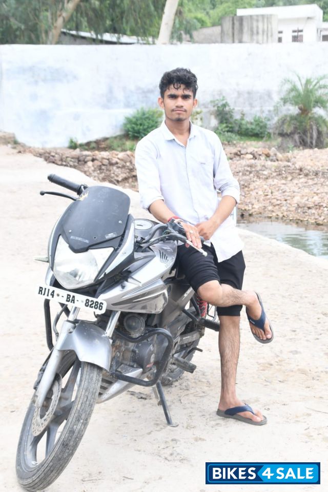 Black Silver Honda CBF Stunner