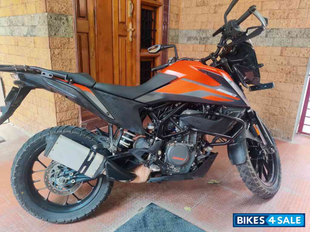 Orange. KTM 390 Adventure
