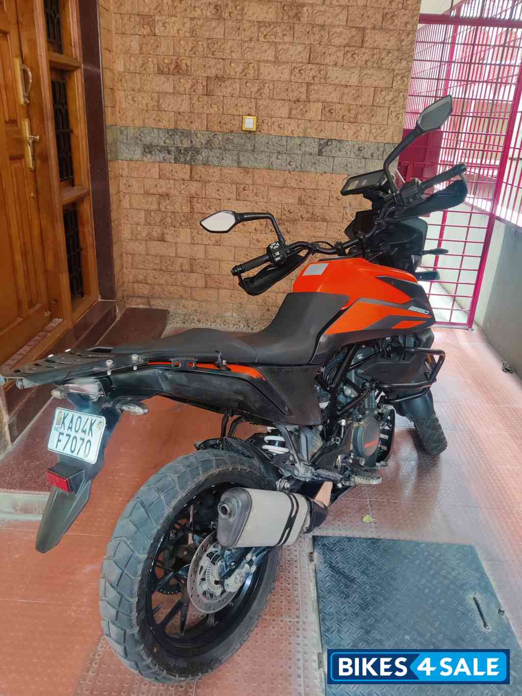 Orange. KTM 390 Adventure