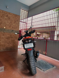 Orange. KTM 390 Adventure