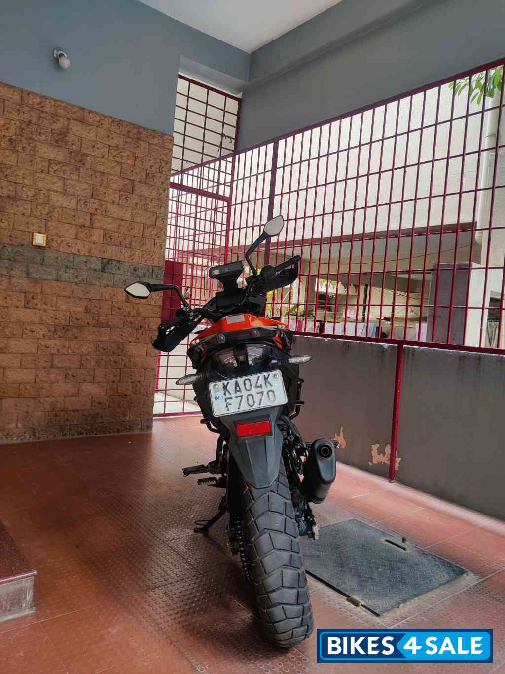 Orange. KTM 390 Adventure