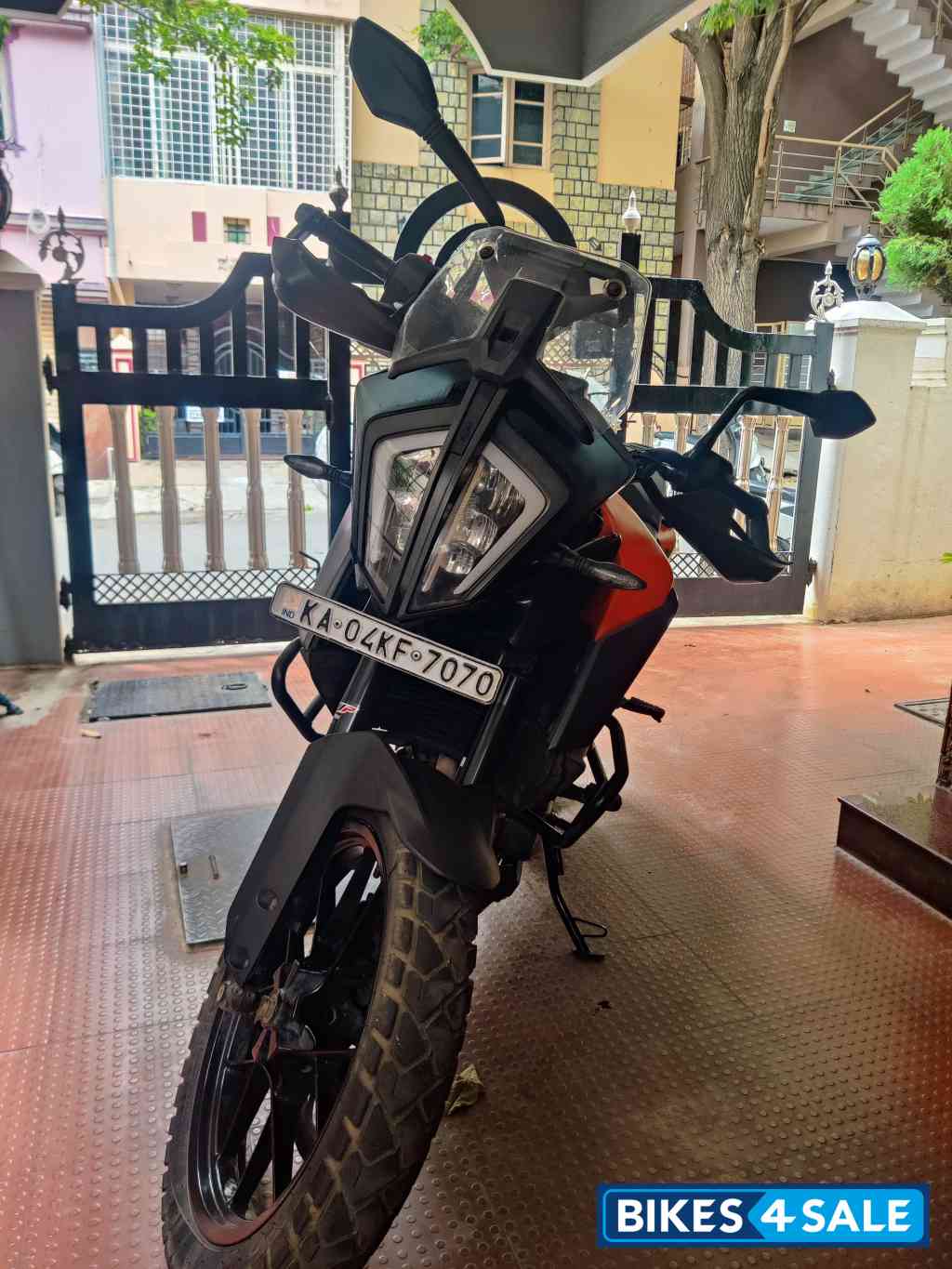 Orange. KTM 390 Adventure