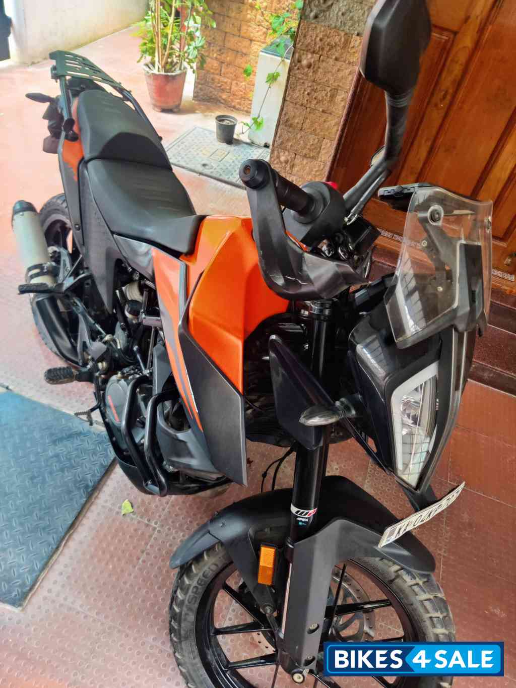 Orange. KTM 390 Adventure