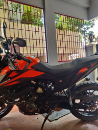 Orange. KTM 390 Adventure