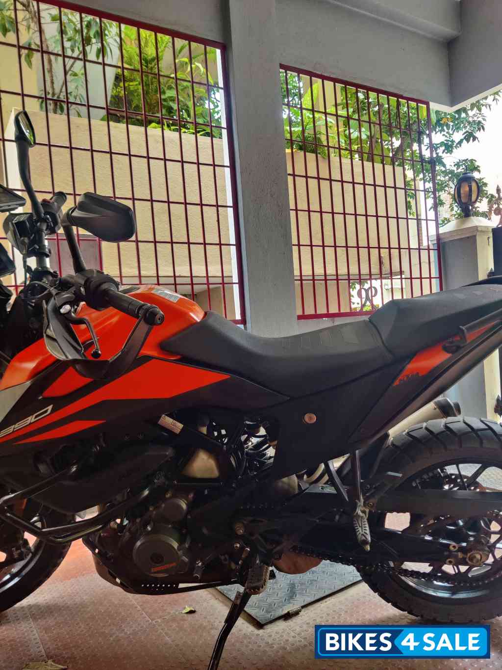 Orange. KTM 390 Adventure