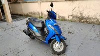 Electric Blue Suzuki Lets 110