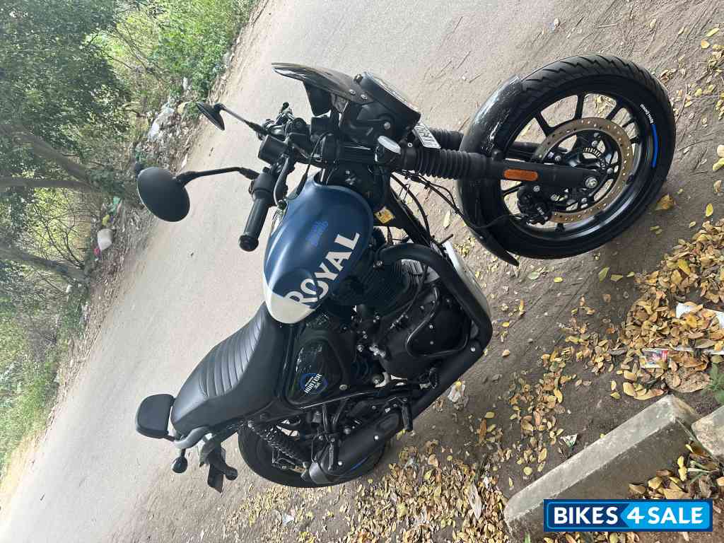 Rebel Blue Royal Enfield Hunter 350 Metro Rebel Blue Royal Enfield Hunter 350 Metro