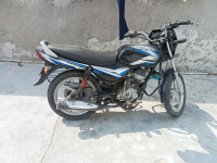 Blue Black Bajaj CT 100 ES