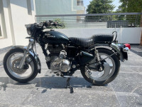 Black Royal Enfield Bullet Electra