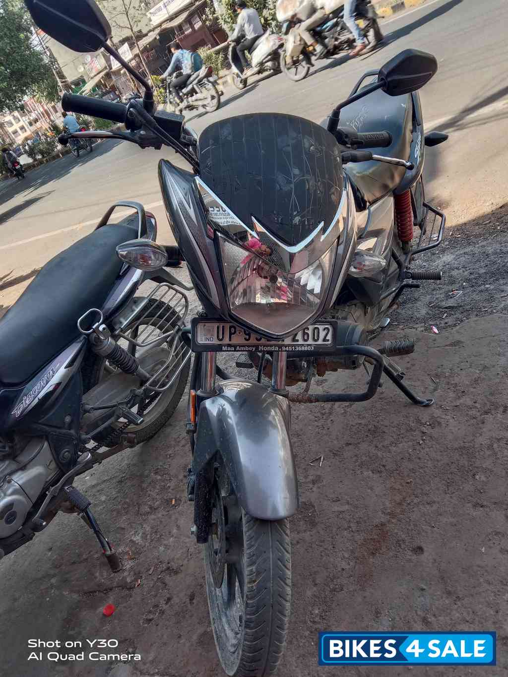 Grey Honda Shine 125 Disc OBD2