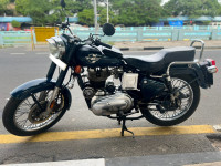Blue Royal Enfield Bullet Standard 350