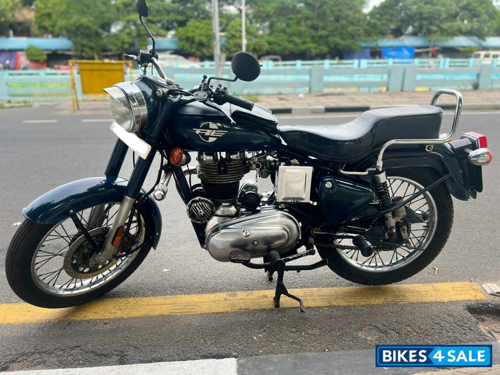 Blue Royal Enfield Bullet Standard 350