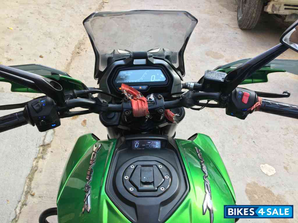 Green Bajaj Dominar 400 ABS BS6
