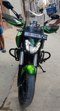 Green Bajaj Dominar 400 ABS BS6