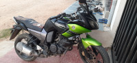 Black And Green Yamaha Fazer