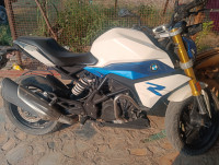 White BMW G 310 R BS6