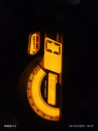 Black Green Yamaha FZ-S