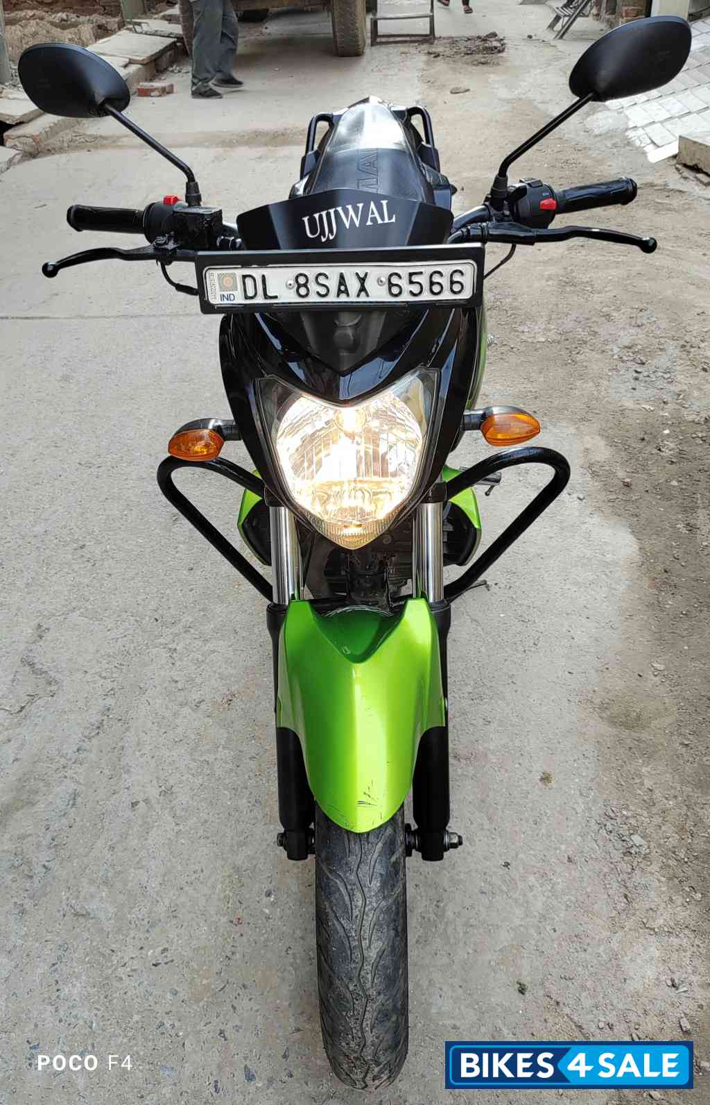 Black Green Yamaha FZ-S