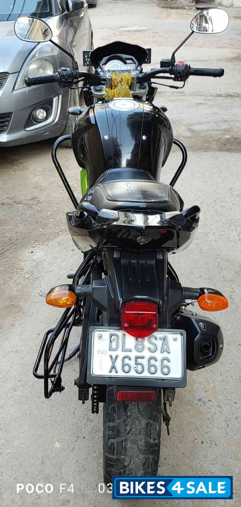 Black Green Yamaha FZ-S