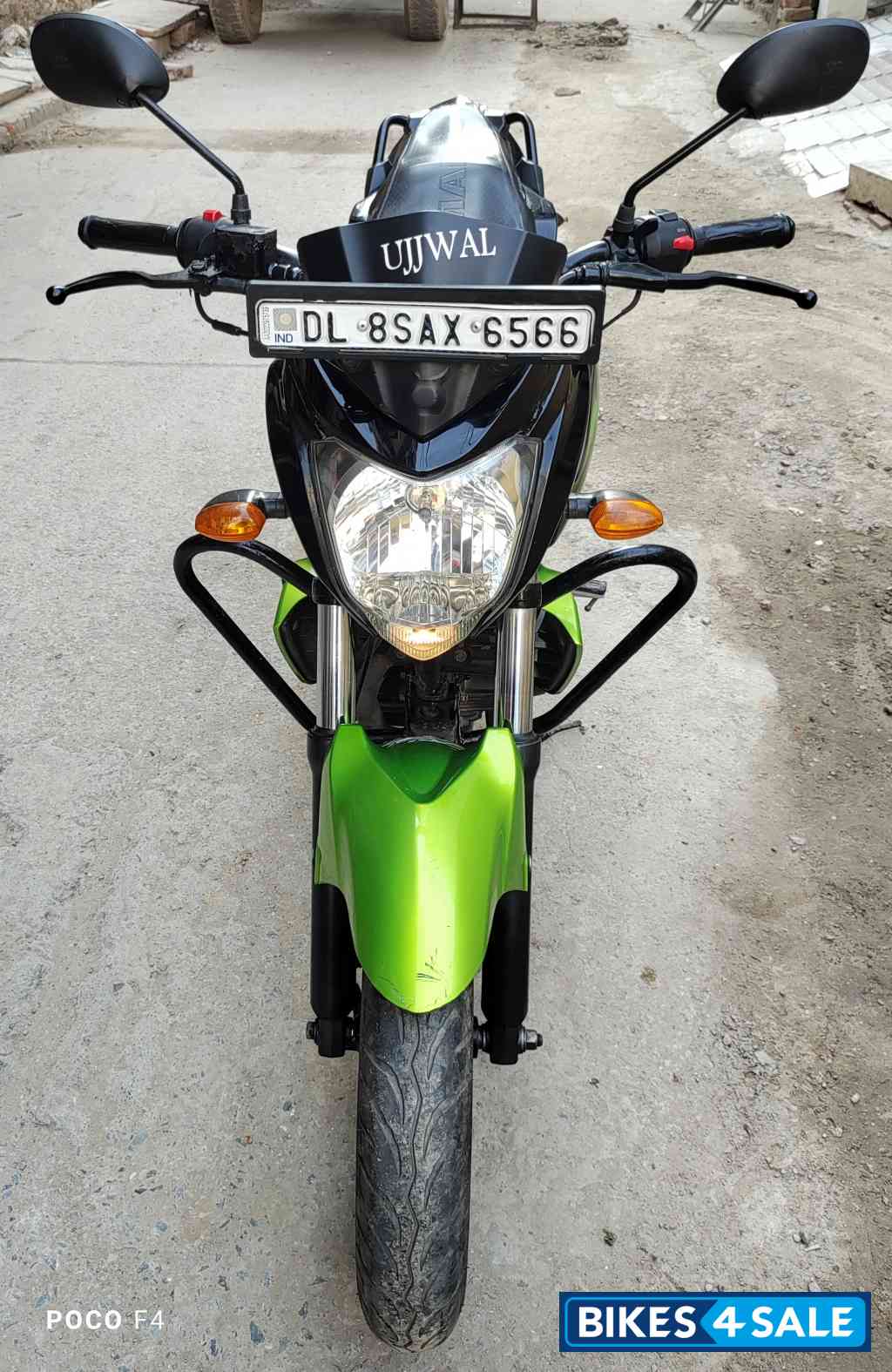 Black Green Yamaha FZ-S