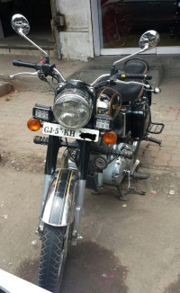 Silver Crome Royal Enfield Classic 500