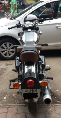 Silver Crome Royal Enfield Classic 500