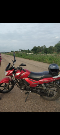 Red TVS Star City Plus BS VI