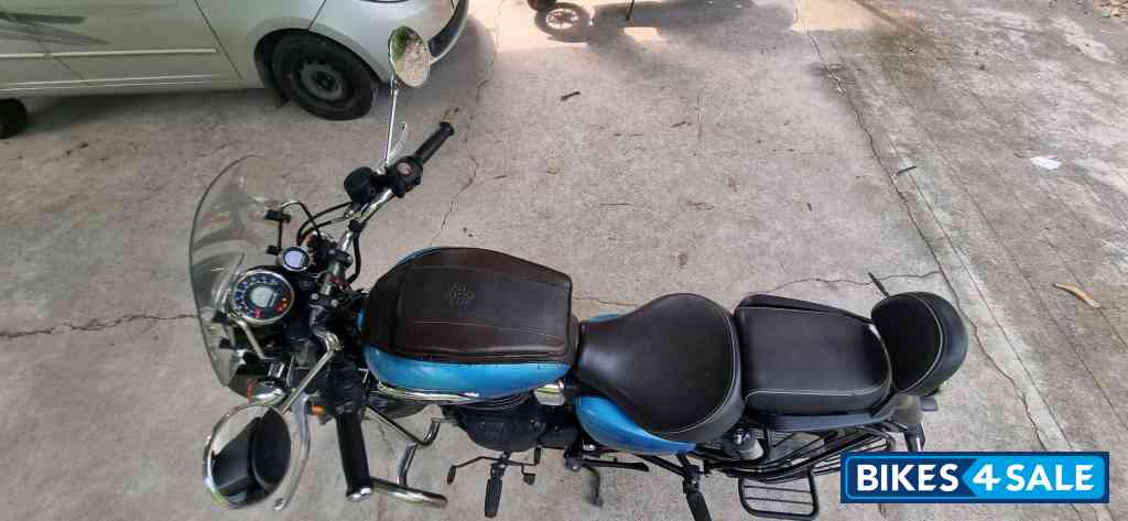 Supernova Blue Royal Enfield Meteor 350 Supernova